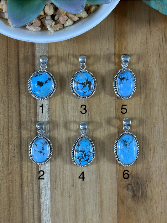 Golden Hills Sterling Silver Pendants