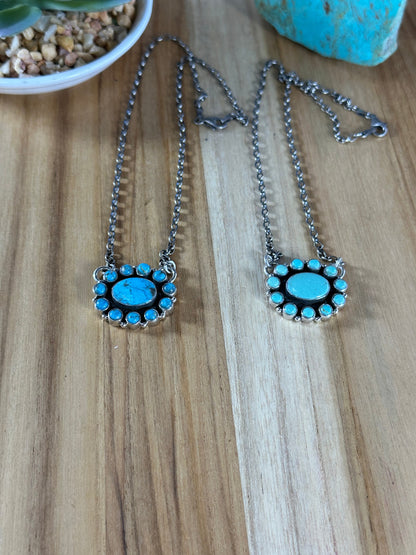 Kingman Cluster Necklace