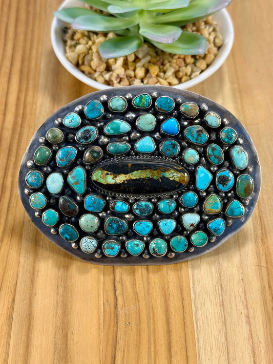 Black Jack & Royston Cluster Belt Buckle